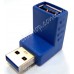 USB 3.0 A公轉母 上彎 90度 L型 轉接頭