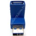 USB 3.0 A公轉母 下彎 90度 L型 轉接頭
