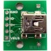 Mini USB 母座轉DIP直插5P