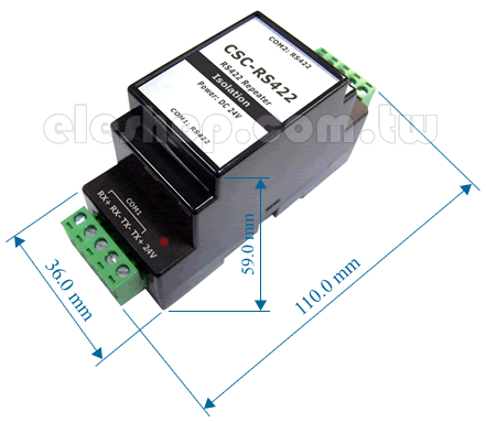 RS422 中繼器 尺寸, fx rs422 中繼器