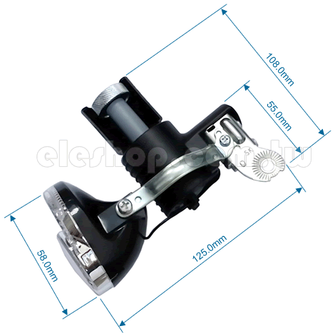 磨電燈 尺寸, 磨電燈 燈泡