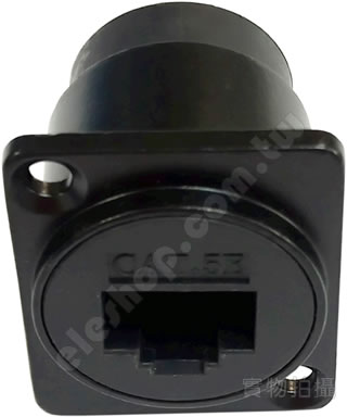 rj45 cat5e 接頭正面, rj45 cat5e 連接器正面