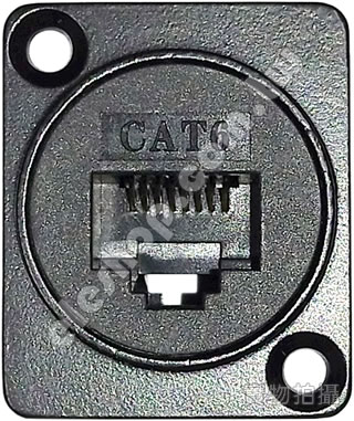 rj45 面板正面, rj45 插座正面