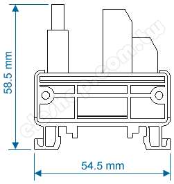 三菱端子台尺寸圖
